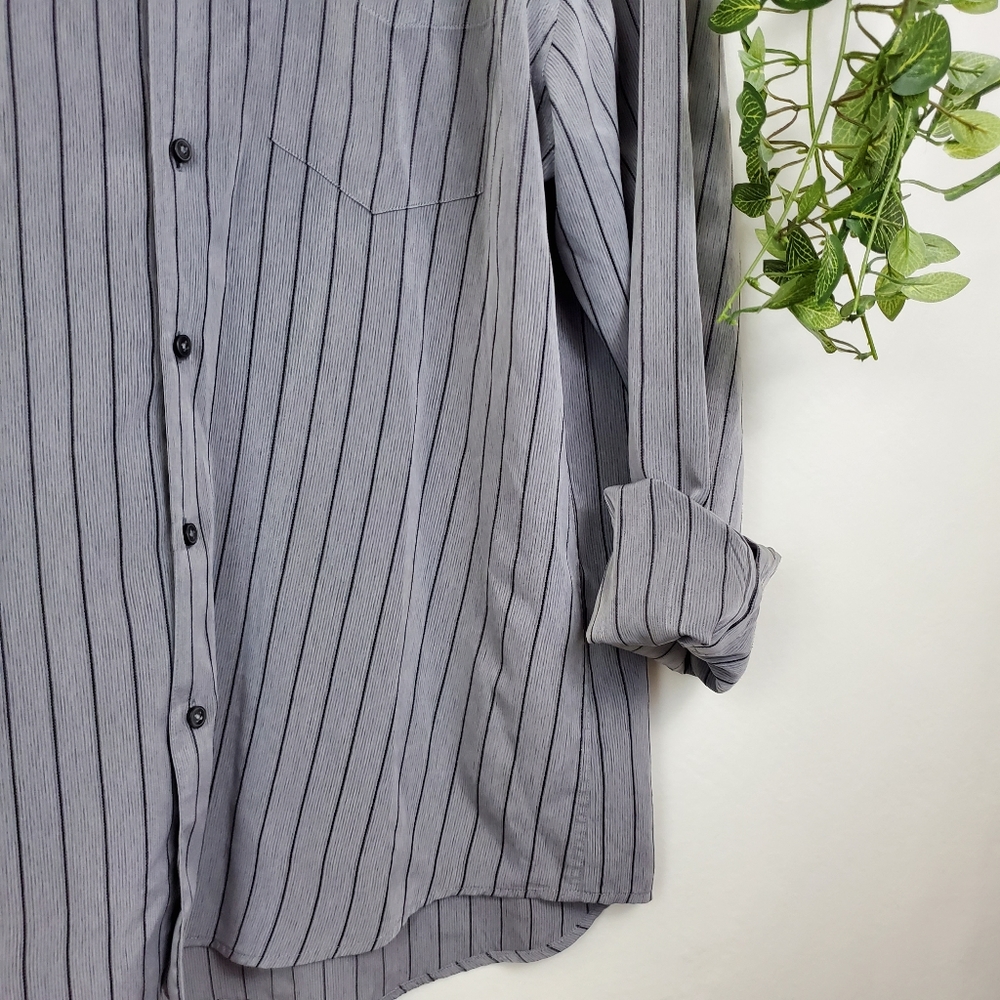 George men's oversized striped shirt dress - Picture 10 of 16